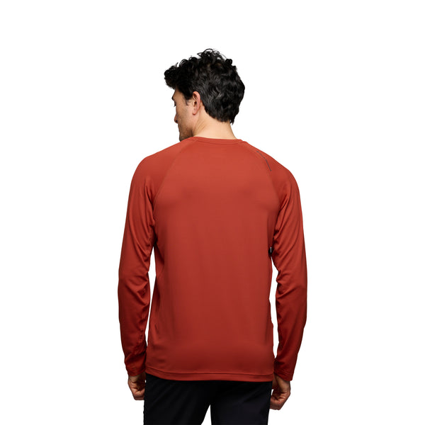 Black Diamond Men's Alpenglow Long Sleeve Crew Burnt Sienna