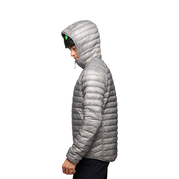 Black Diamond Men's Deploy Down 0.5 Pullover Hoody Pewter