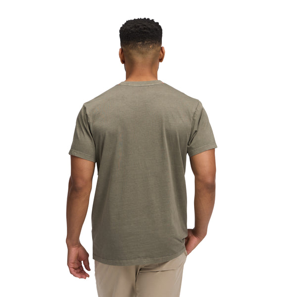Black Diamond Men's Diamond Patch Short Sleeve Pocket Tee Walnut