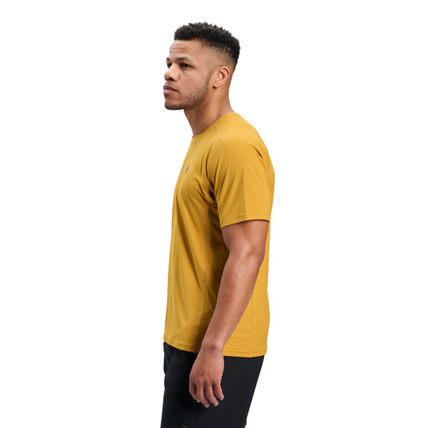 black Diamond Men's Distance Short Sleeve Tech Tee Amber