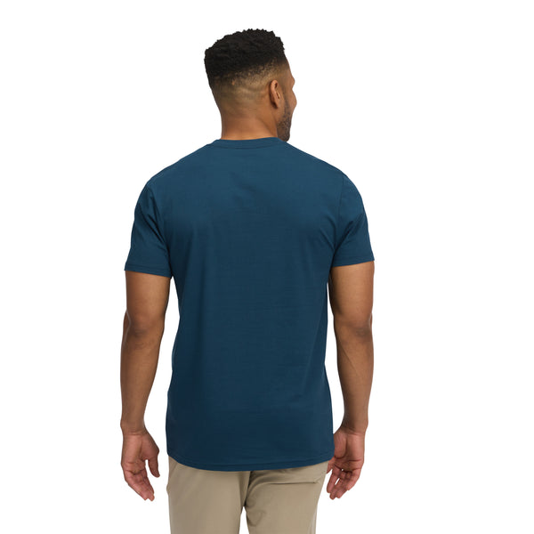 Black Diamond Men's Engineered Diamond Short Sleeve Tee Indigo