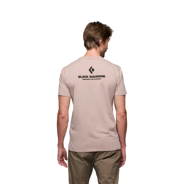 Black Diamond Men's Equipment For Alpinist T-Shirt Pale Mauve