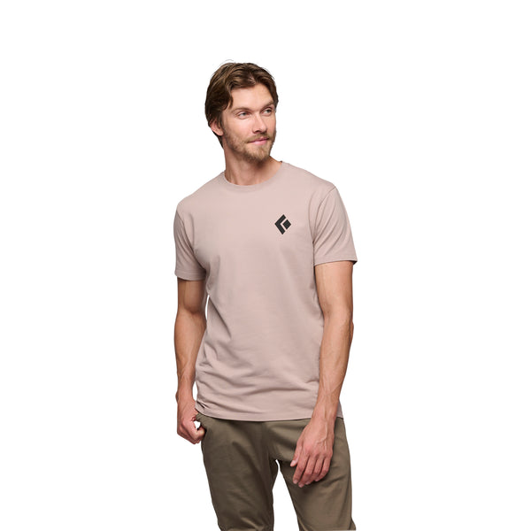 black diamond Men's Equipment For Alpinist T-Shirt Pale Mauve