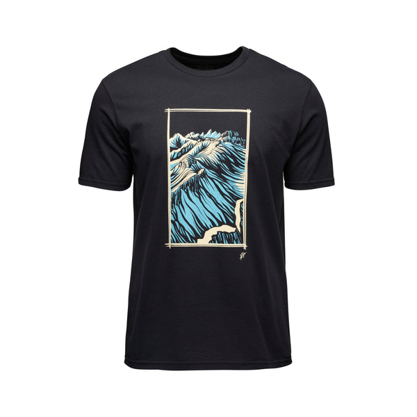 black diamond Men's Gros Ventre Range T-shirt Black