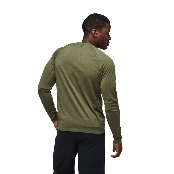 Black Diamond Men's Lightwire Long Sleeve Tech Tee Crag Green