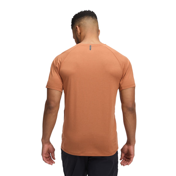 Black Diamond Men's Lightwire Short Sleeve Tech Tee Moab Brown