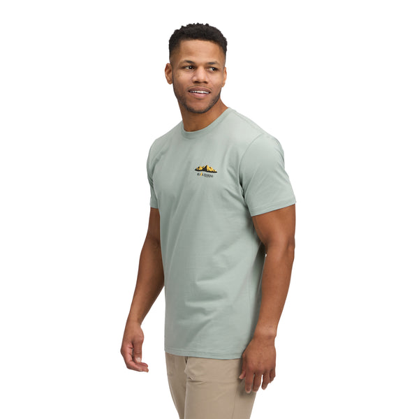 Black Diamond Men's Mountainscape Short Sleeve Tee Agave