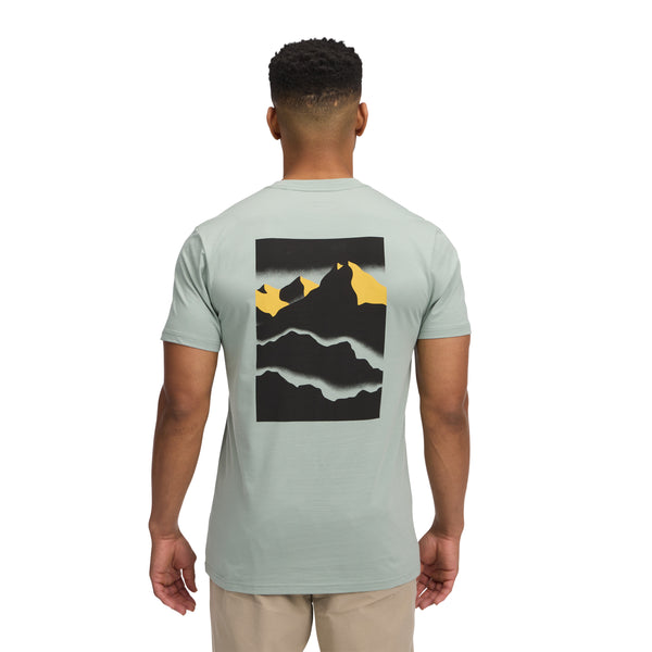 Black Diamond Men's Mountainscape Short Sleeve Tee Agave