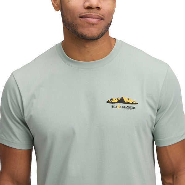 Black Diamond Men's Mountainscape Short Sleeve Tee Agave