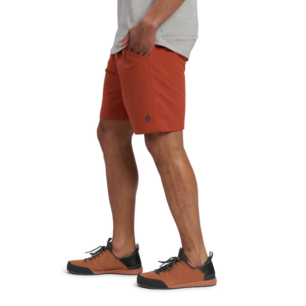Black Diamond Men's Sierra Shorts 8 In Burnt Sienna