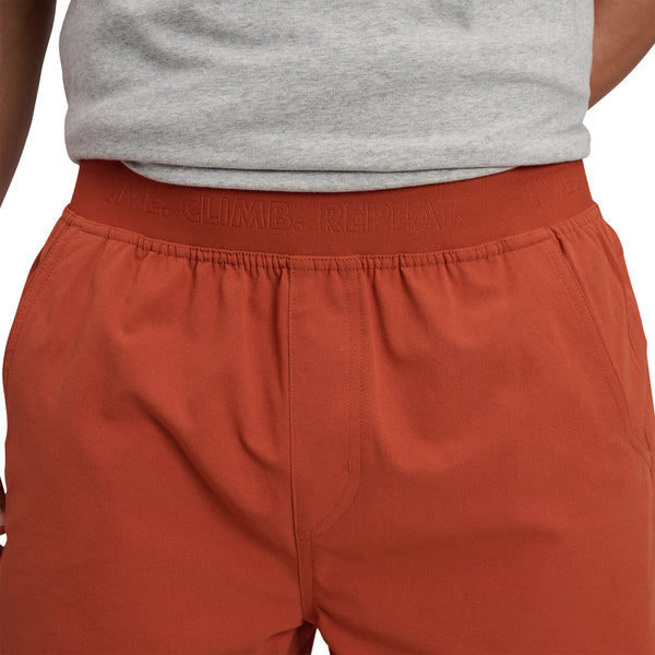 Black Diamond Men's Sierra Shorts 8 In Burnt Sienna