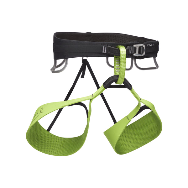 black diamond Men's Solution Harness - Honnold Edition Verde