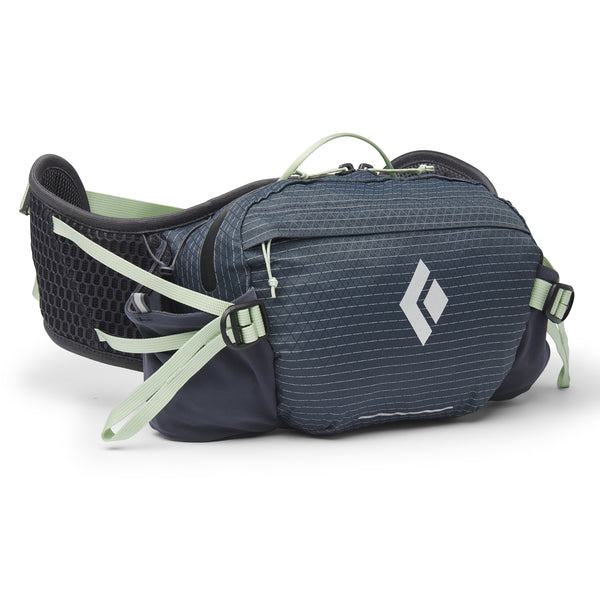 black diamond Pursuit 6 Waist Pack Carbon-Foam Green