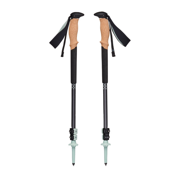 black diamond Pursuit Trekking Poles Charcoal-Foam Green