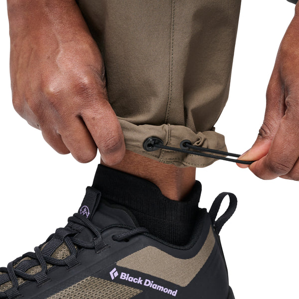 Black Diamond Women's Alpine Hybrid Pants Walnut-Anthracite