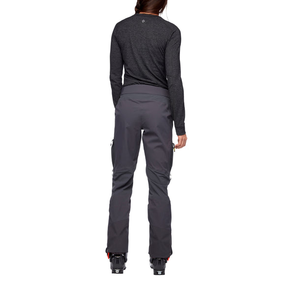 Black Diamond Women's Dawn Patrol Hybrid Pants Carbon