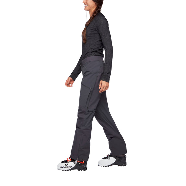 Black Diamond Women's Dawn Patrol Hybrid Pants Carbon