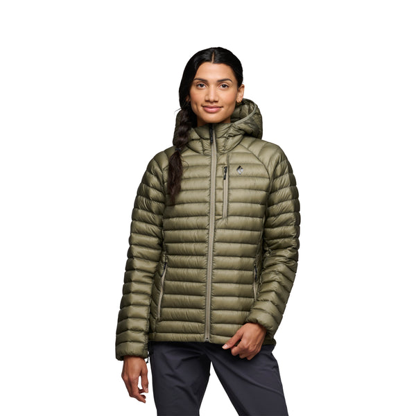black diamond Women's Deploy Down 1.0 Hoody Pine Smoke