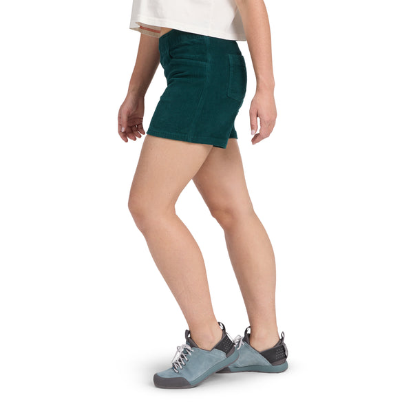 Black Diamond Women's Dirtbag Corduroy Shorts Deep Woods