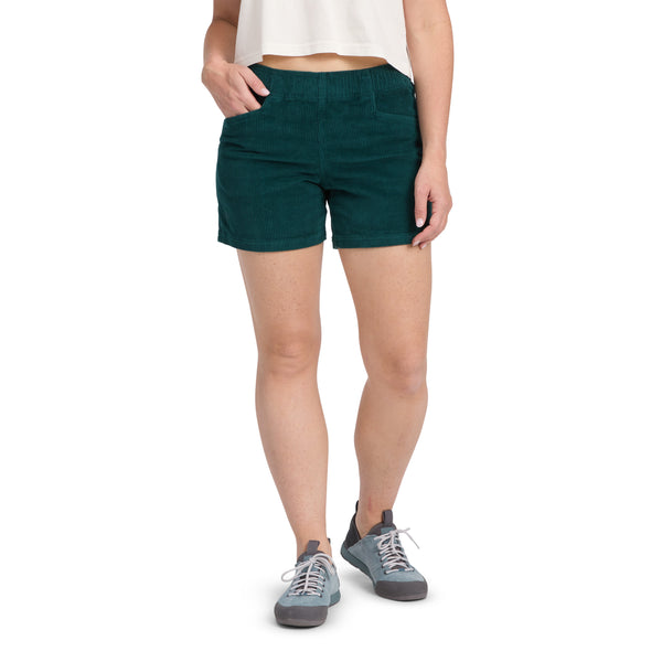 black diamond Women's Dirtbag Corduroy Shorts Deep Woods