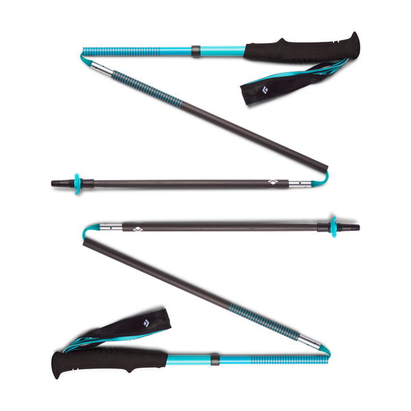 black diamond Women's Distance Carbon Z Poles Dark Patina