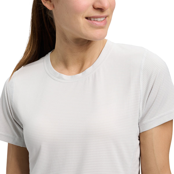 Black Diamond Women's Distance Short Sleeve Tech Tee Alloy
