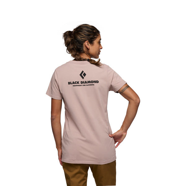 Black Diamond Women's Equipment For Alpinists Tee Pale Mauve