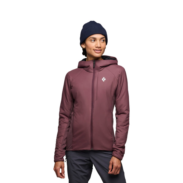 black diamond Women's First Light 1.0 Stretch Hoody Fig