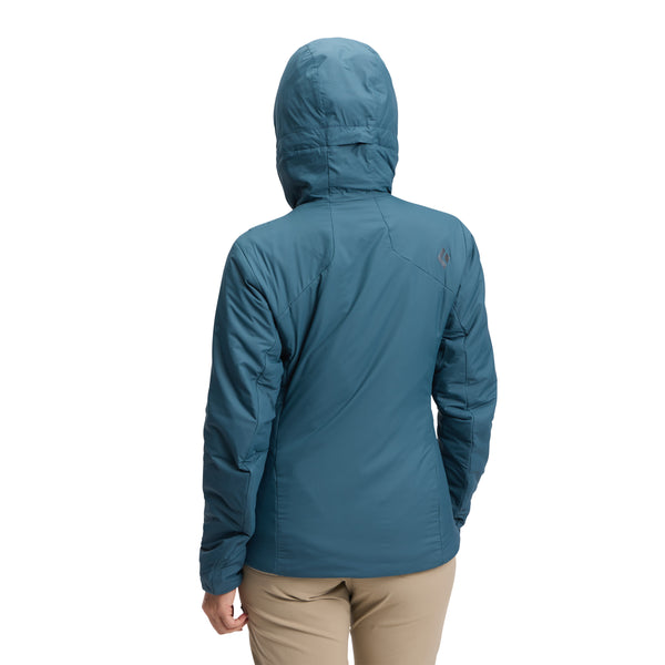 Black Diamond Women's First Light 2.0 Stretch Hoody Midnight Blue