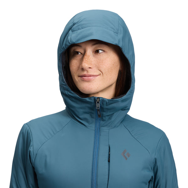 Black Diamond Women's First Light 2.0 Stretch Hoody Midnight Blue