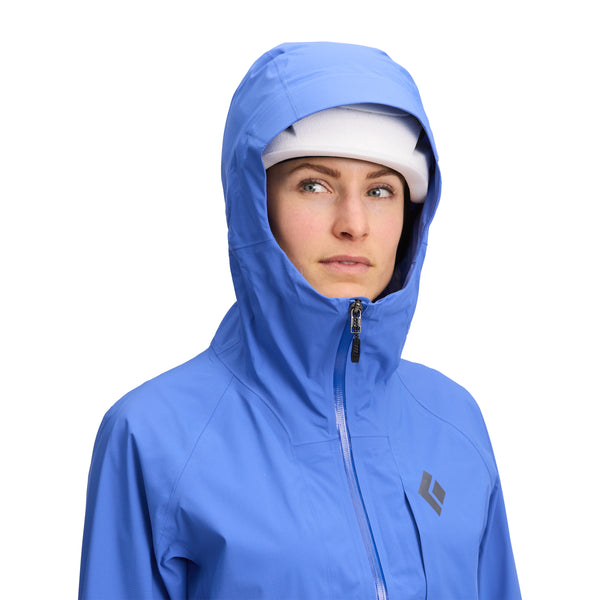 Black Diamond Women's Highline Stretch Shell Clean Blue