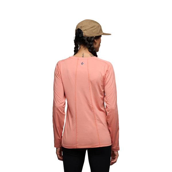 Black Diamond Women's Lightwire Long Sleeve Tech Tee Himalayan Salt