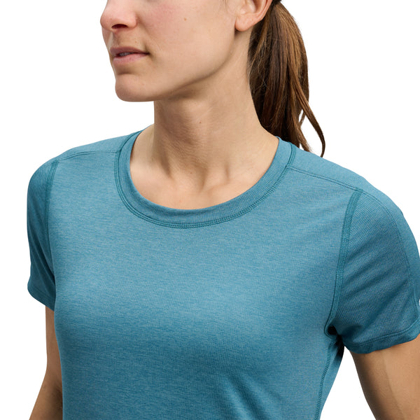 Black Diamond Women's Lightwire Short Sleeve Tech Tee Creek Blue