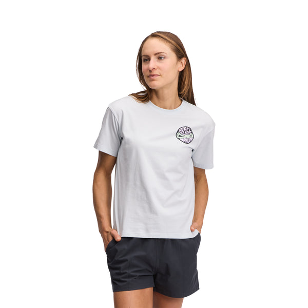 black diamond Women's Rope Badge Short Sleeve Tee Belay Blue