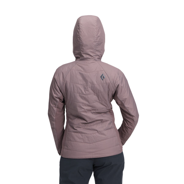 Black Diamond Women's Solution 1.0 Hoody Dark Mauve