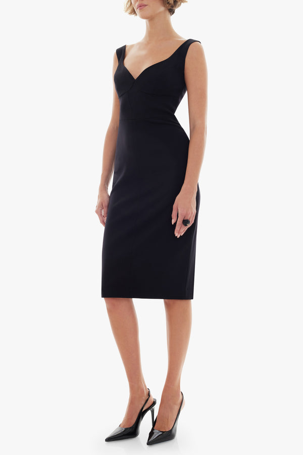 Black Halo Ally Sheath Dress Black