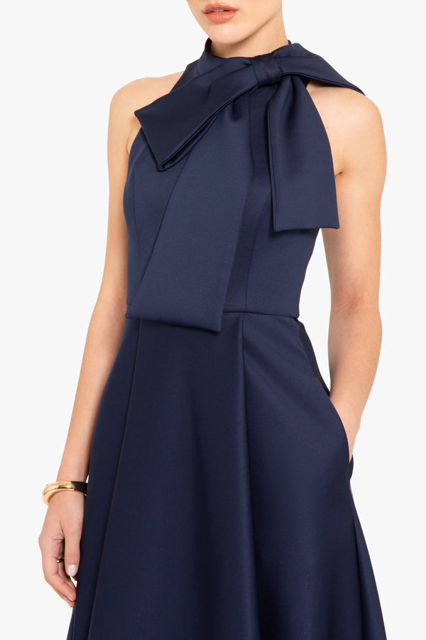 Black Halo Ara Cocktail Dress Pacific Blue