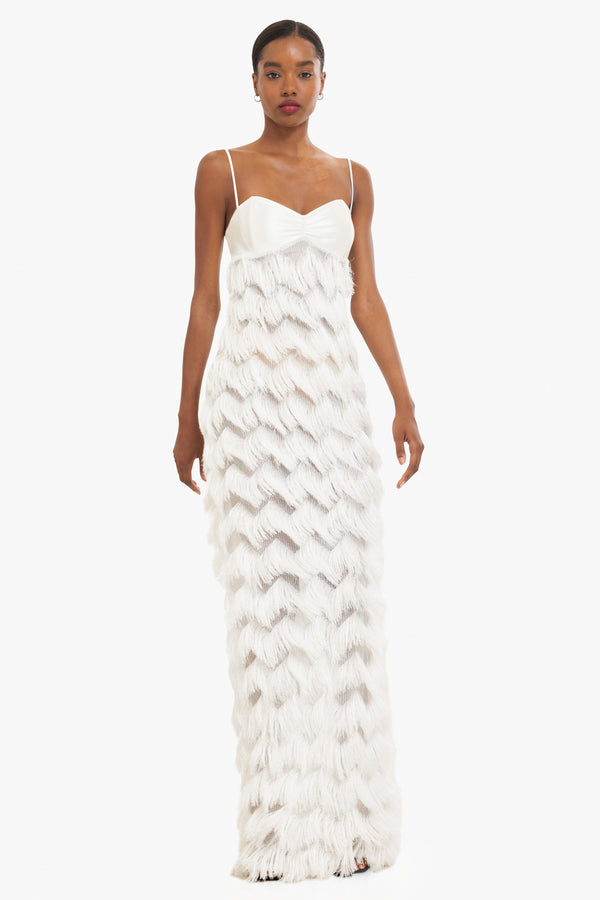 Black Halo Berri Maxi White