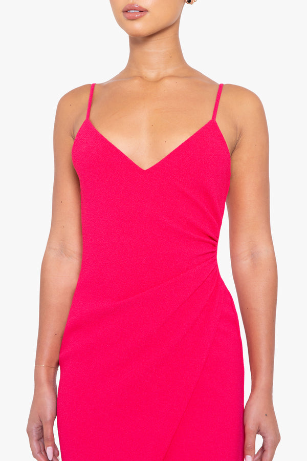 Black Halo Bowery Sheath Dress Laguna Pink