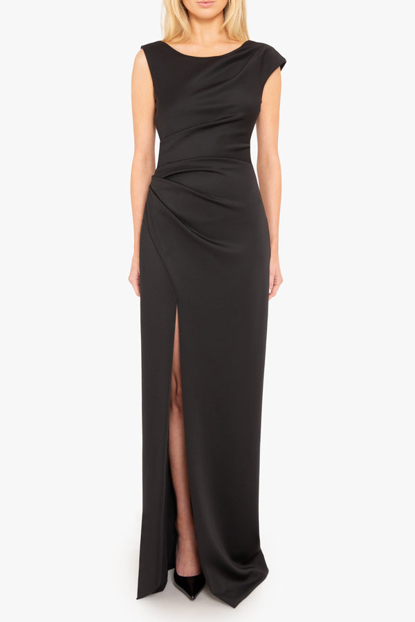 black halo Braden Gown Black