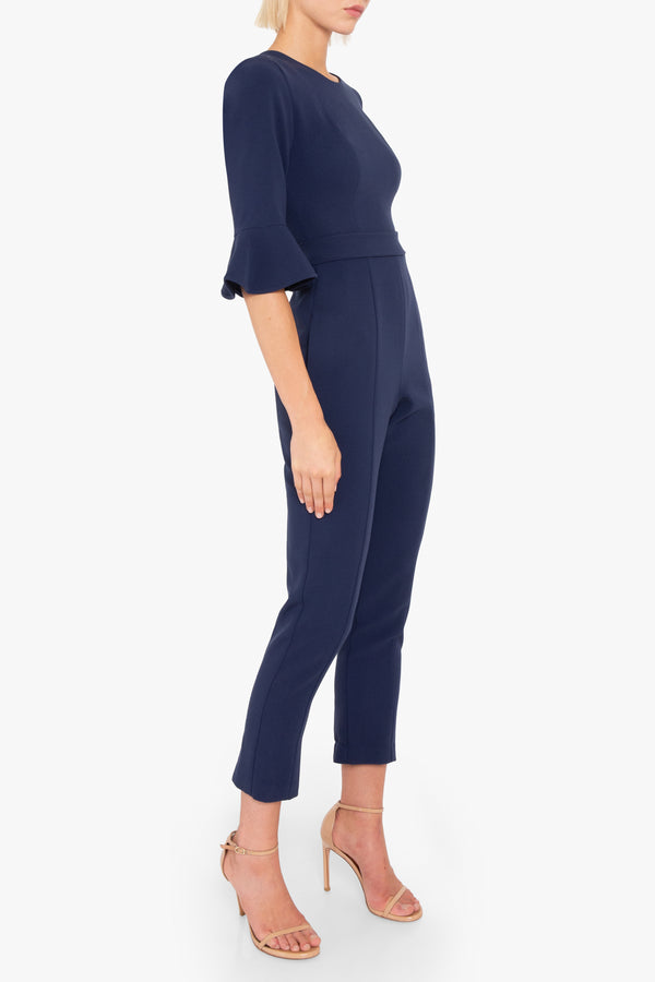 Black Halo Brooklyn Jumpsuit Pacific Blue