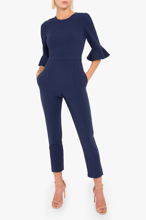 black halo Brooklyn Jumpsuit Pacific Blue