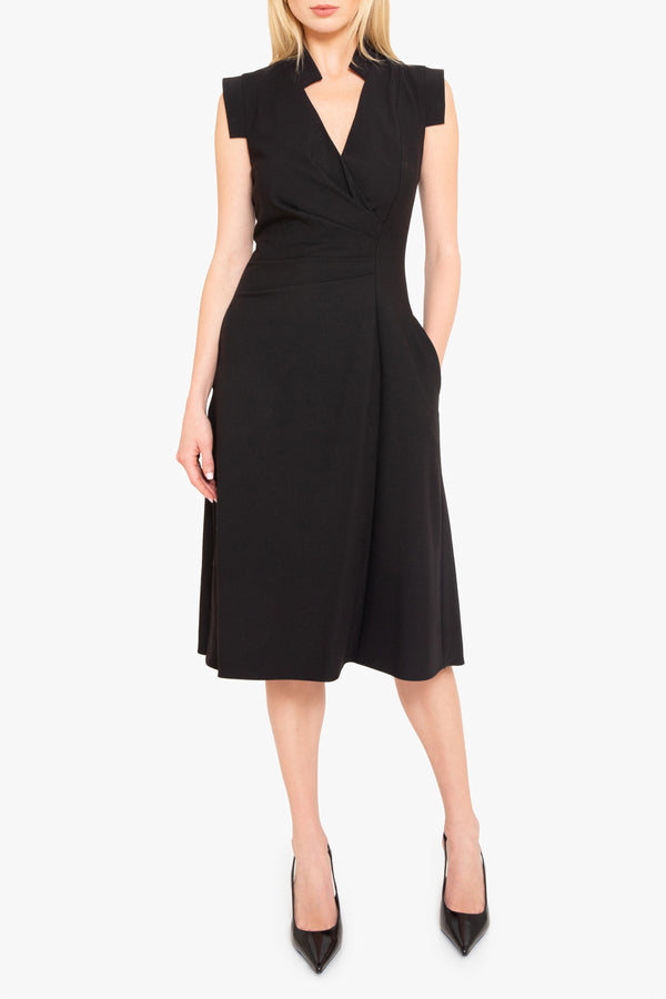 black halo Bruna Dress Black