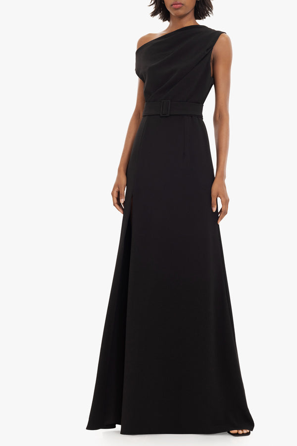 Black Halo Caprina Gown Black