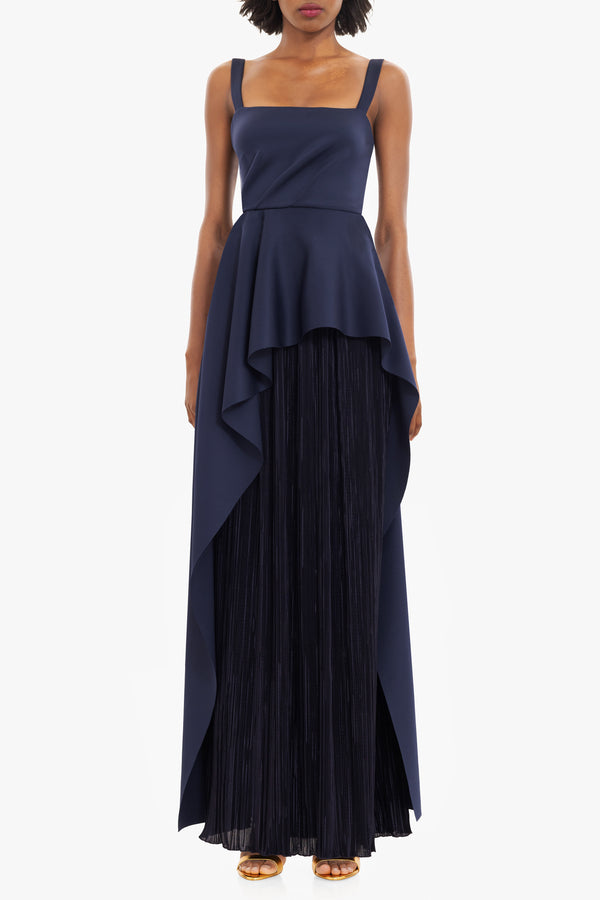 Black Halo Dorothea Gown Pacific Blue