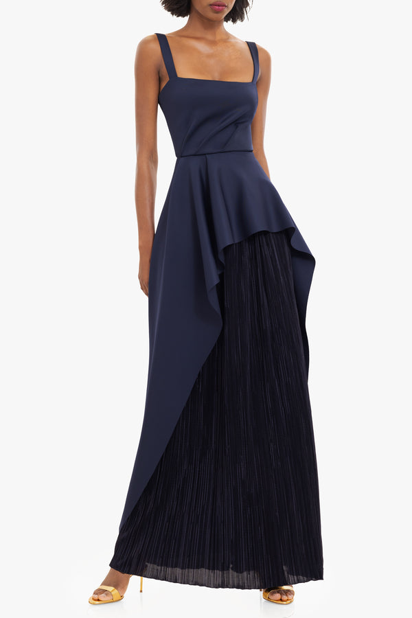 black halo Dorothea Gown Pacific Blue