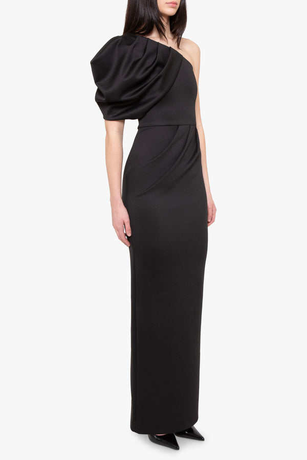Black Halo Egan Gown Black