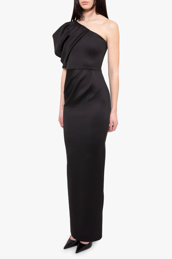 Black Halo Egan Gown Black