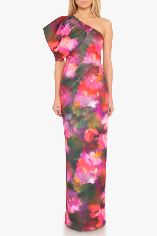 black halo Egan Gown Rose Fields
