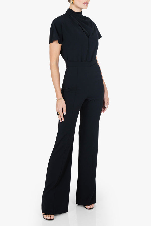 black halo Estella Jumpsuit Black